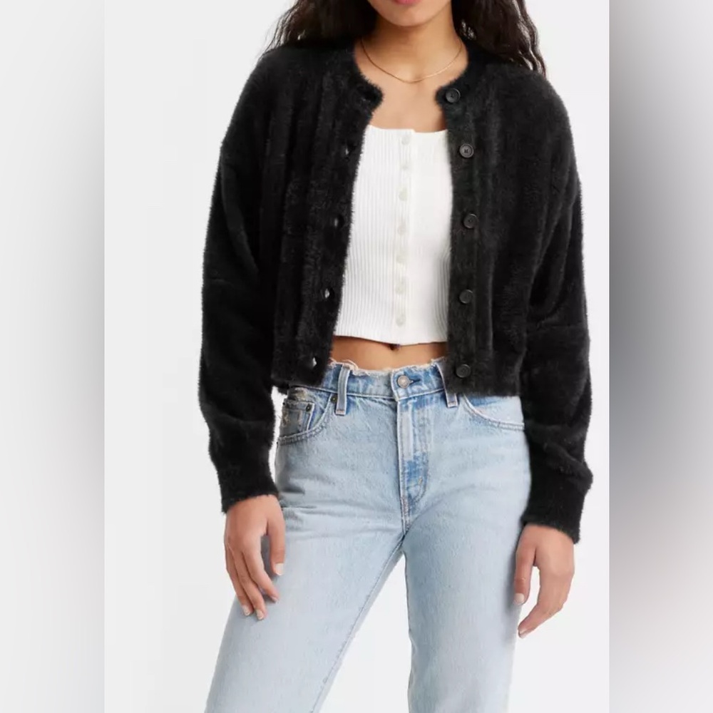 Levi's Charcoal Teddy Jacket